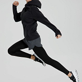 Куртка с капюшоном унисекс Begi, черная