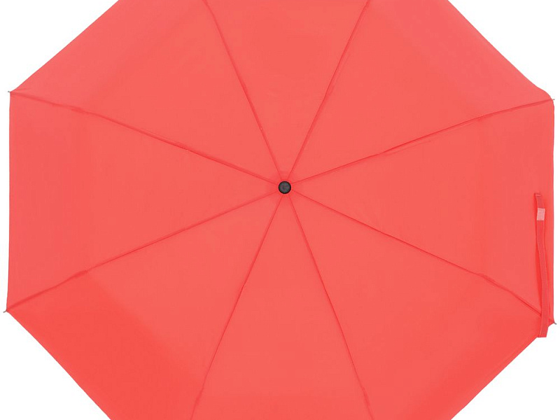 Зонт складной Manifest Color со светоотражающим куполом, красный