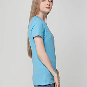 Футболка женская T-bolka Lady, голубая
