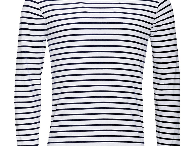 Футболка мужская Marine Men, белая с темно-синим