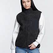 Жилет унисекс Fury BW, темно-серый (графит)