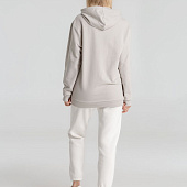 Толстовка с капюшоном унисекс Hoodie, дымчато-серая