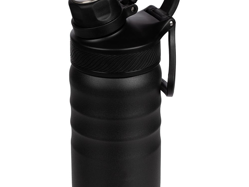 Термобутылка Fujisan 2.0 без логотипа, черная