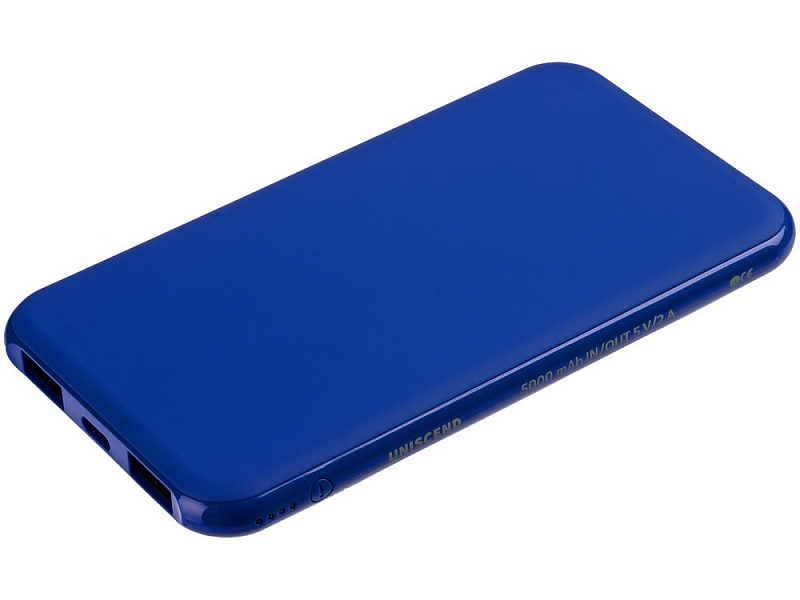 Аккумулятор Uniscend Starry с подсветкой, 5000 мАч, синий