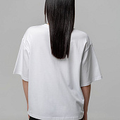 Футболка унисекс оверсайз Street Vibes, молочно-белая