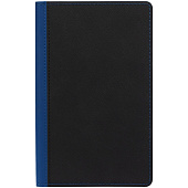 Ежедневник Nice Twice, недатированный, черный с синим