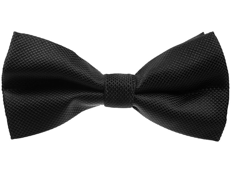 Галстук-бабочка «Жаккард», черная