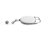 Ретрактор Access New с карабином, белый