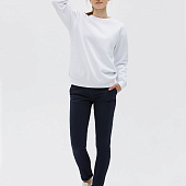 Толстовка унисекс Sully, белая