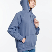 Толстовка унисекс Stellar, синяя