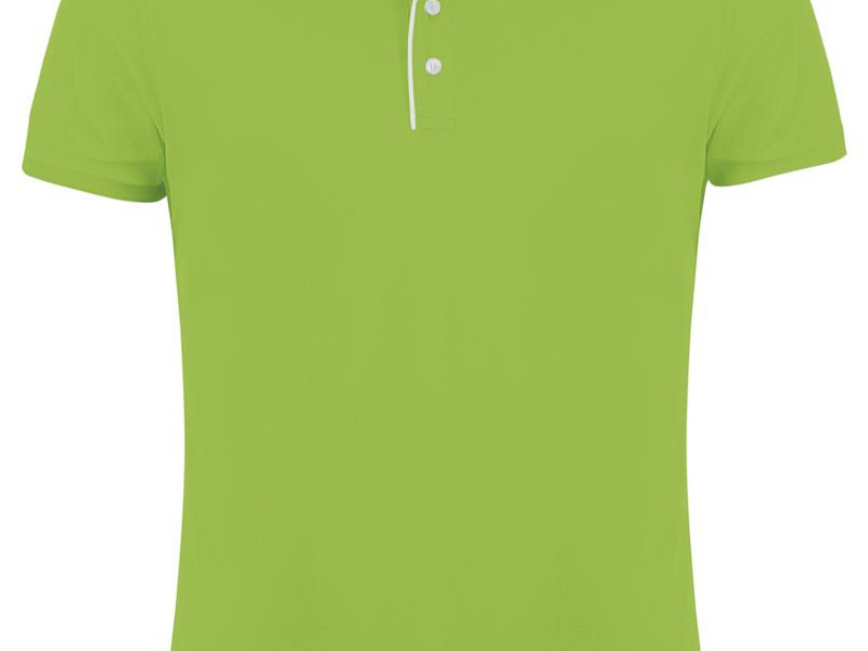 Рубашка поло мужская Performer Men 180 зеленое яблоко