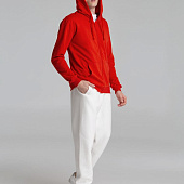 Толстовка на молнии с капюшоном Siverga 2.0, красная