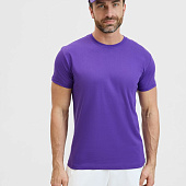 Футболка унисекс T-Bolka 160, фиолетовая