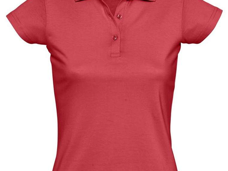 Рубашка поло женская Prescott Women 170, красная