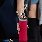 Бутылка для воды Sleeve Ace, красная