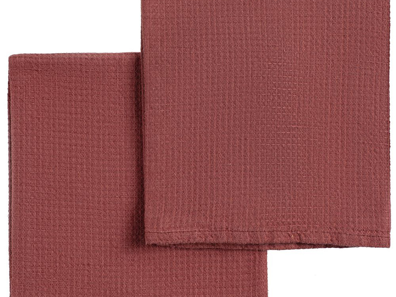 Набор полотенец Fine Line, красный