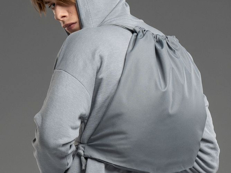 Основа для шопера-рюкзака B3, серая