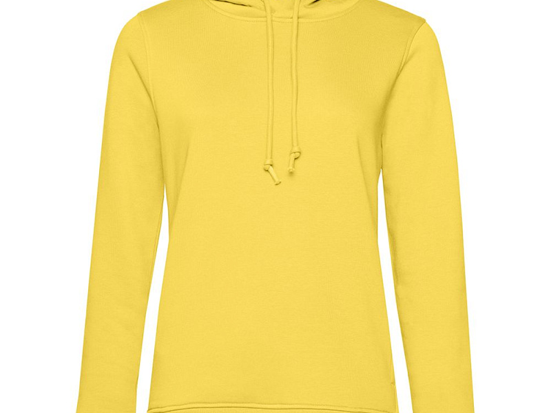 Толстовка с капюшоном женская BNC Inspire (Organic), желтая