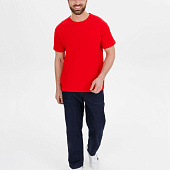 Футболка унисекс T-Bolka 180, красная