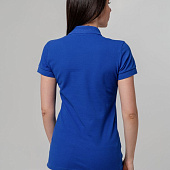 Рубашка поло женская Virma Premium Lady, ярко-синяя