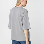 Футболка унисекс оверсайз Street Vibes, серая