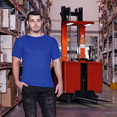 Футболка унисекс T-Bolka 180, желтая