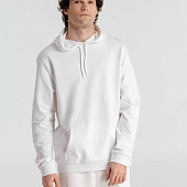 Толстовка с капюшоном унисекс Hoodie, белая