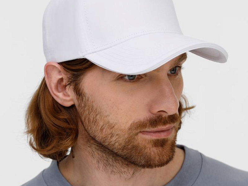 Бейсболка C1, белая