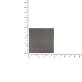 Лейбл кожаный Pasek, L, серый