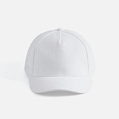 Бейсболка Long Beach, белая