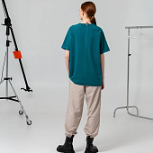 Футболка унисекс Vozduh 1.0, темно-бирюзовая