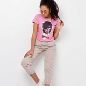 Футболка женская «Меламед. Prince», розовая