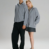 Толстовка унисекс Neofit, светло-серая