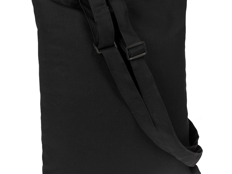 Сумка для покупок с регулируемыми ручками Leta, черная