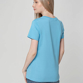 Футболка женская T-bolka Lady, голубая