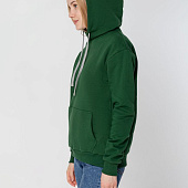 Толстовка с капюшоном Unit Kirenga Heavy, темно-зеленая