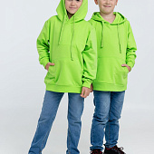 Худи детское Kirenga Kids 2.0, зеленое яблоко