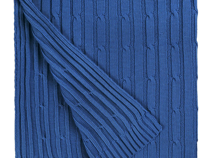 Плед Remit, ярко-синий (василек)