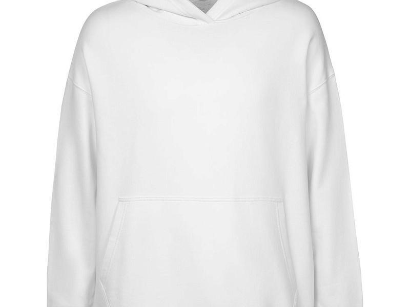 Худи оверсайз унисекс Outshine, белое