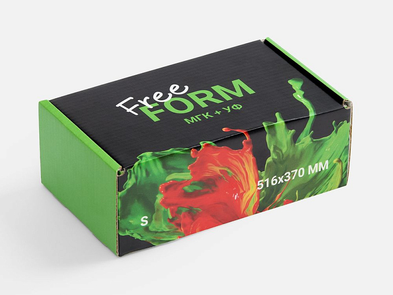 Коробка с печатью на заказ Freeform, S