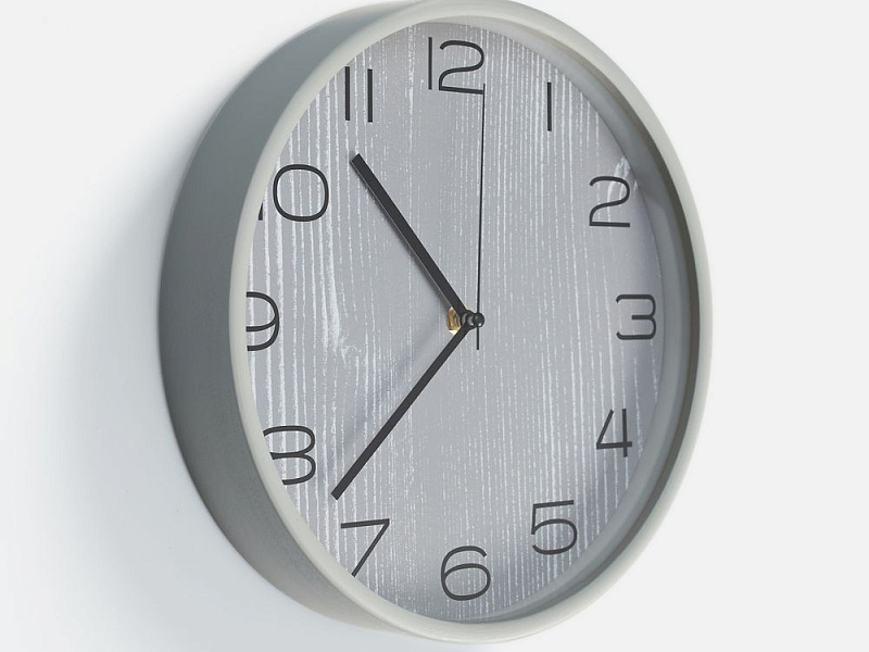 Часы Vintage, серые