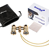 Театральный бинокль Broadway 325B, золотистый