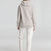 Толстовка с капюшоном унисекс King, дымчато-серая