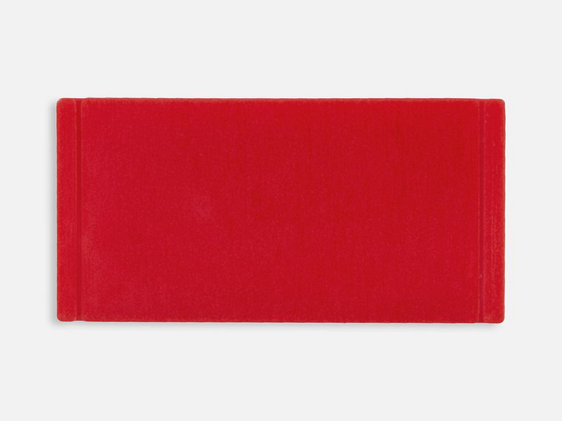 Лейбл из ПВХ Dzeta, XS, красный