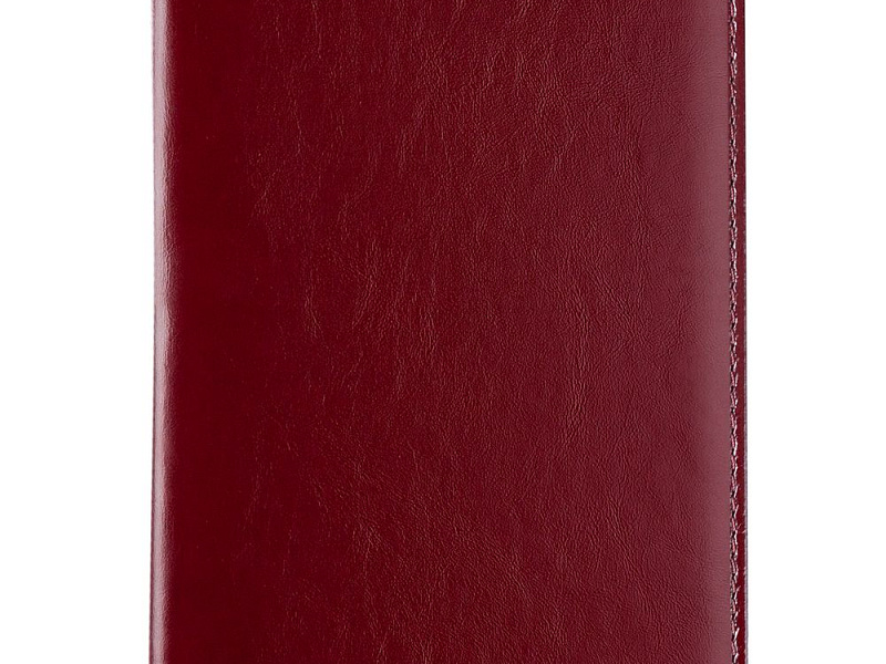 Обложка для паспорта Signature, бордовая