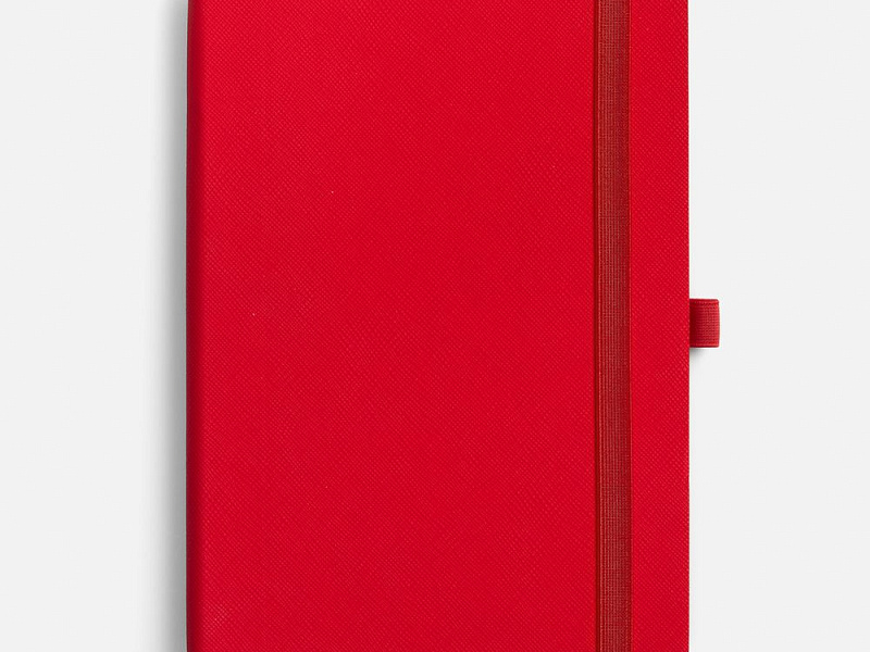 Ежедневник Peel Flex, недатированный, красный
