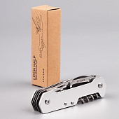 Туристический нож Liten Halp, серебристый