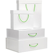 Круглый шнур Lasso S, зеленый неон, 40 см