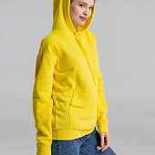 Толстовка с капюшоном Slam 320, лимонно-желтая