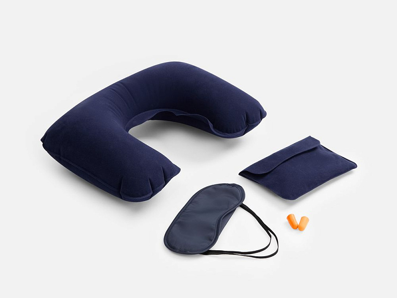 Набор для путешествий Essential, темно-синий